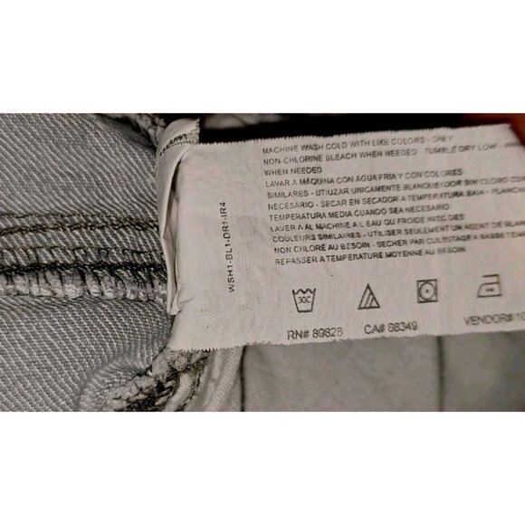 Gloria Vanderbilt Women's 16W Black And Gray Jeans 36x30 Lot Of Two - Picture 7 of 9